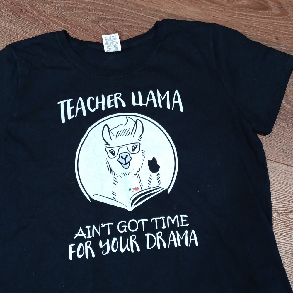 FRUIT OF THE LOOM TEACHER TSHIRT.  #5617